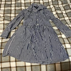 Girls Polo Ralph Lauren size 5 pinstripe dress